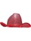 Adult's Red Sequin Cowboy Hat With LED Trim Costume Accessory